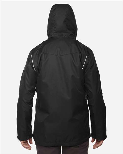 CORE365 Men's Tall Region 3-in-1 Jacket with Fleece Liner thumbnail 5