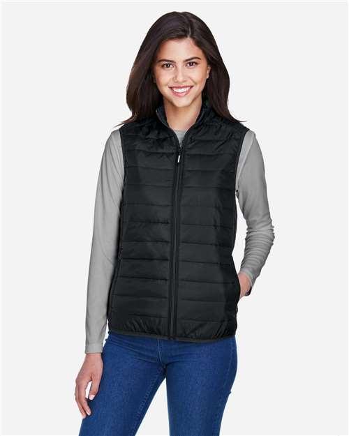 CORE365 Women's Prevail Packable Puffer Vest thumbnail 2