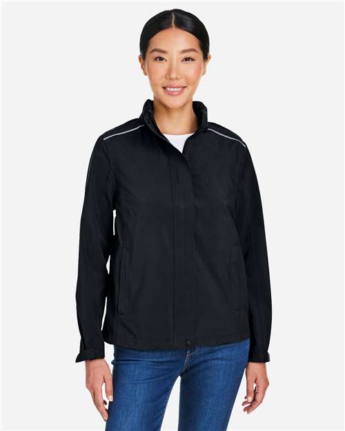 CORE365 Women's Barrier Packable Rain Jacket thumbnail 2
