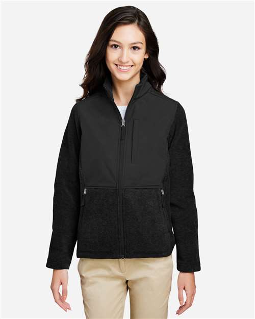 CORE365 Women's Journey Summit Hybrid Full-Zip thumbnail 2
