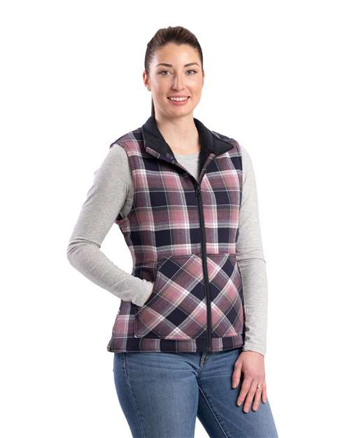 Berne Apparel Women's Insulated Flannel Vest thumbnail 2