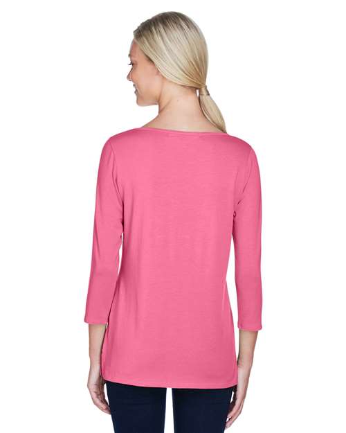Devon & Jones Women's Perfect Fit™ Ballet Bracelet-Length Knit Top thumbnail 5