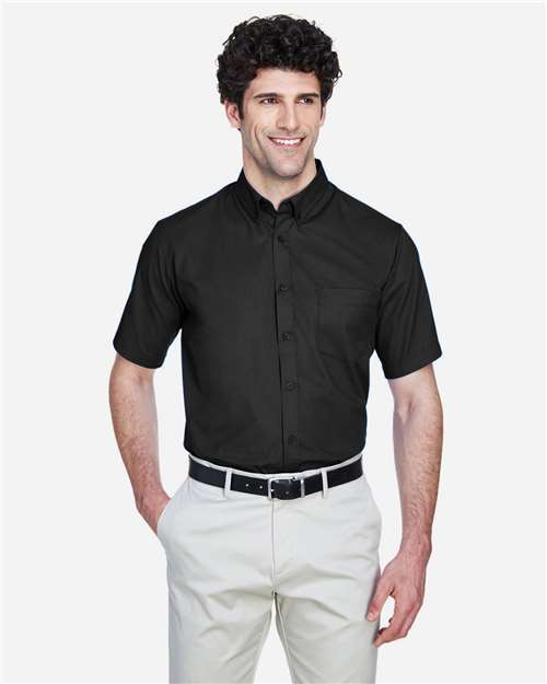CORE365 Men's Tall Optimum Short Sleeve Twill Dress Shirt thumbnail 2