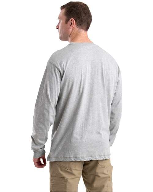Berne Apparel Men's Performance Long Sleeve Pocket T-Shirt (BSM40) thumbnail 3