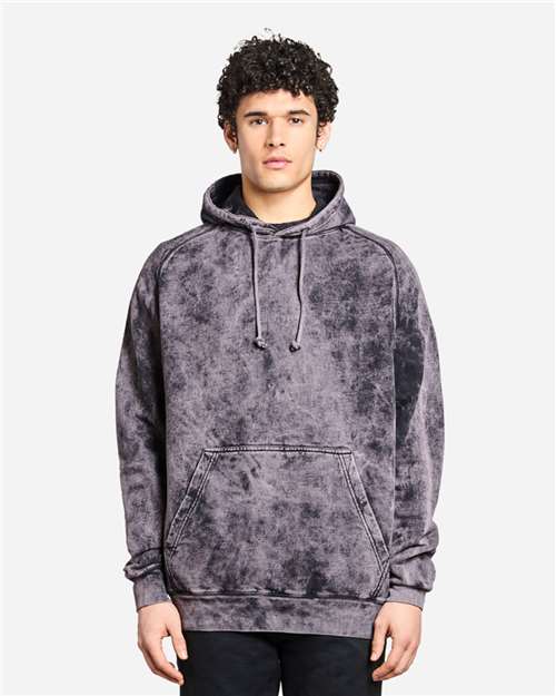 Lane Seven Unisex Vintage Raglan Hoodie Sweatshirt thumbnail 2