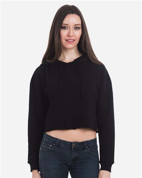 Lane Seven Women's Cropped Hoodie Sweatshirt thumbnail 2