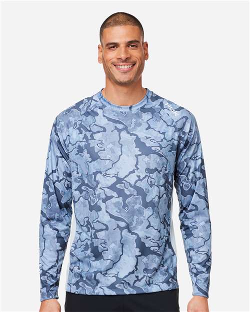 HUK Unisex LoPro Camo Long Sleeve T-Shirt thumbnail 2