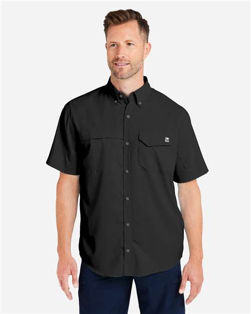 HUK Men's Tide Point Short Sleeve Shirt thumbnail 2