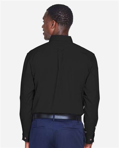 Harriton Men's Easy Blend™ Twill Shirt thumbnail 5