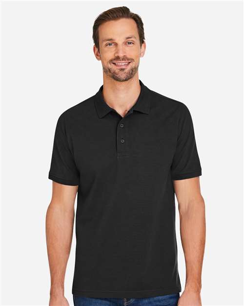 Harriton Men's Valiant Cotton Snag Protect Polo thumbnail 2