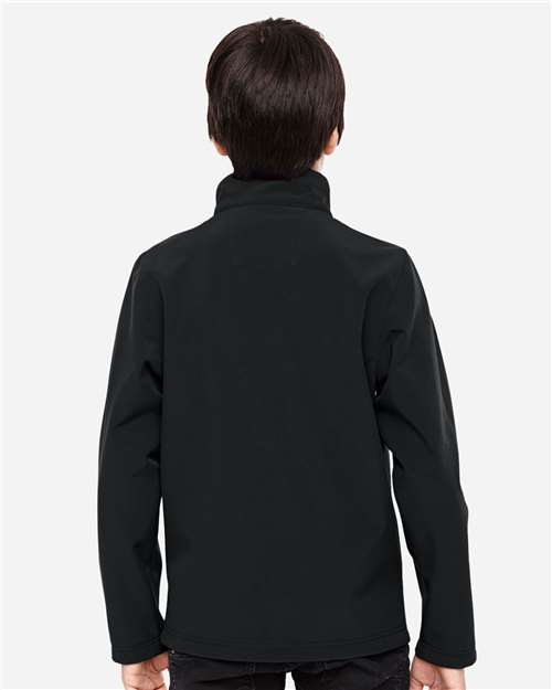 Team 365 Youth Leader Soft Shell Jacket thumbnail 5
