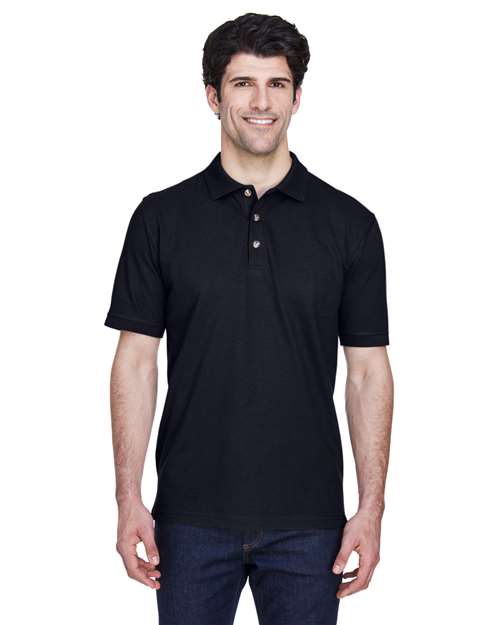 UltraClub Men's Classic Piqué Polo thumbnail 2
