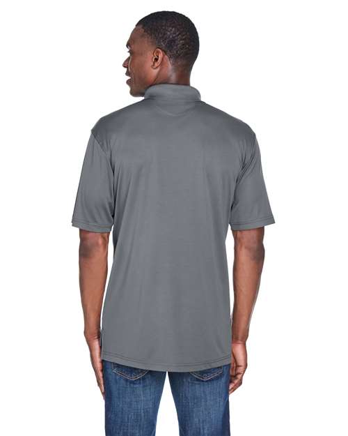 UltraClub Men's Cool & Dry Sport Performance Interlock Polo thumbnail 4