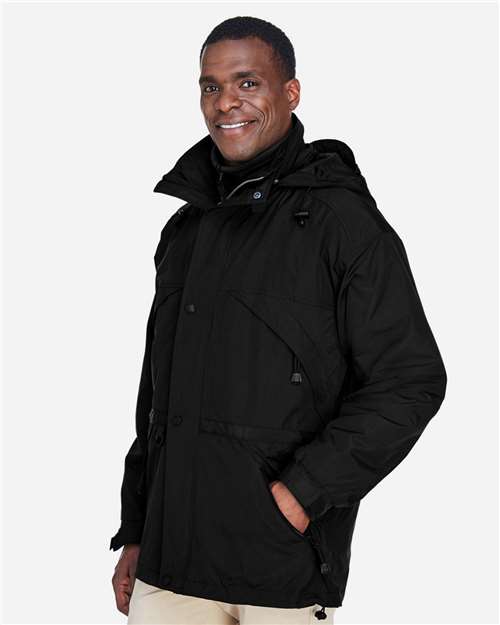 North End Men's 3-in-1 Parka with Dobby Trim thumbnail 6