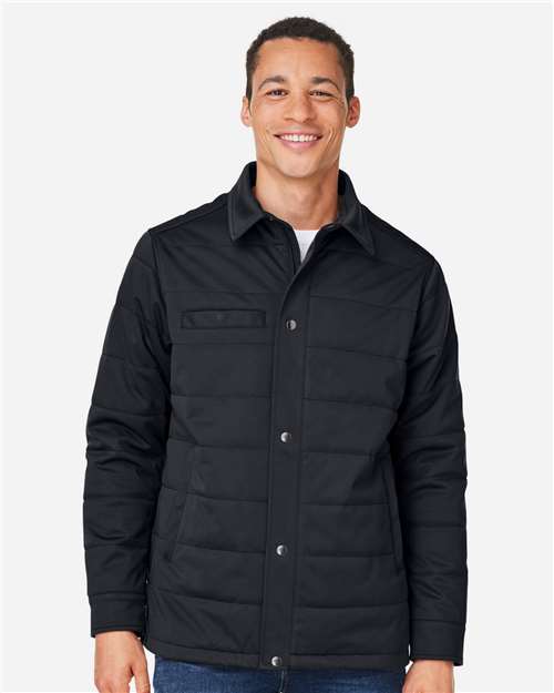 Harriton Unisex Guardian Soft Shell Chore Coat thumbnail 2