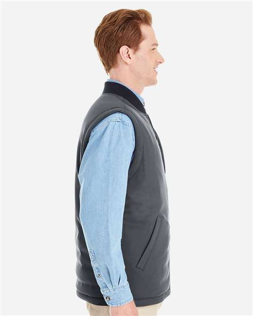 Harriton Unisex Dockside Interactive Reversible Freezer Vest thumbnail 5