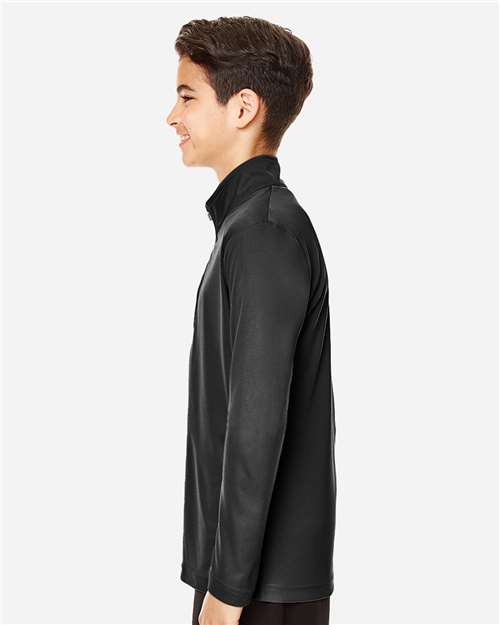Team 365 Youth Zone Performance Quarter-Zip Pullover thumbnail 5