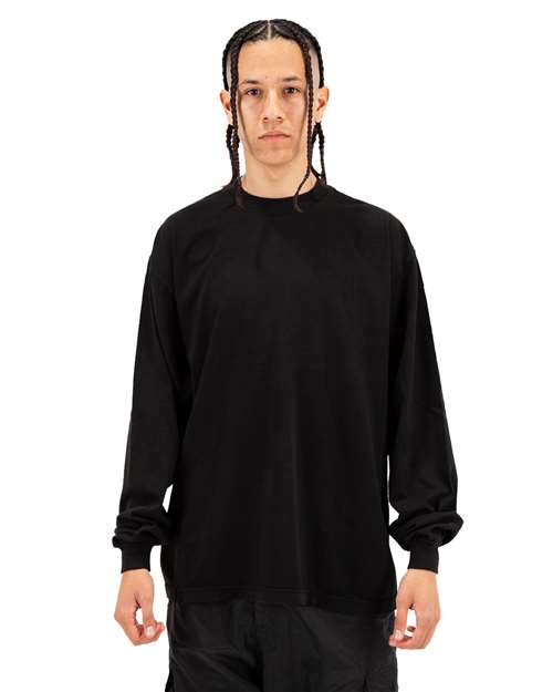 Shaka Wear Unisex Max Heavyweight Garment-Dyed Long Sleeve Tee thumbnail 2