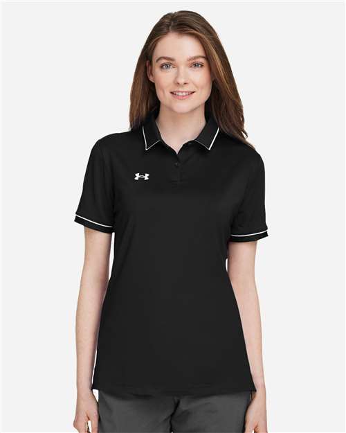 Under Armour Women's Tipped Teams Performance Polo thumbnail 2