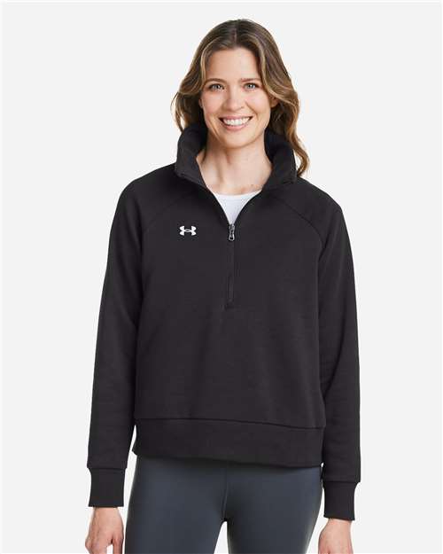 Under Armour Women's Rival Fleece Half-Zip Pullover thumbnail 2
