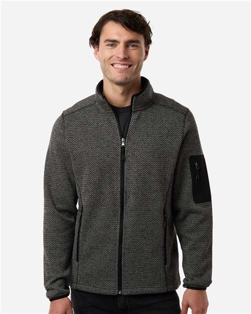 North End Men's Jasper Full-Zip Fleece Jacket thumbnail 2