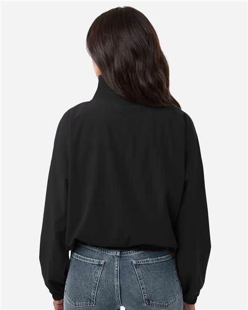 Boxercraft Women's Stretch Woven Quarter-Zip Pullover thumbnail 5