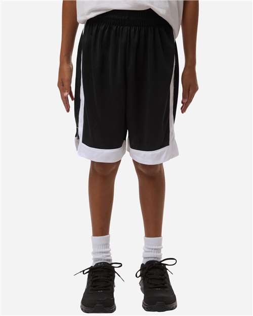 Augusta Sportswear Youth Match-Up Basketball Shorts thumbnail 2