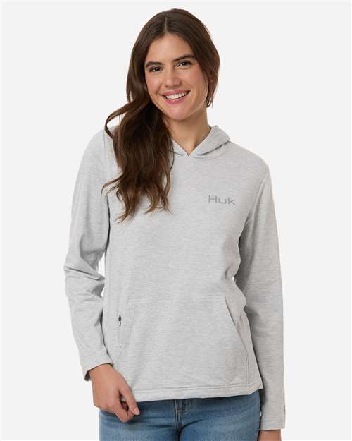 HUK Women's Coldfront+ Hooded Sweatshirt thumbnail 2