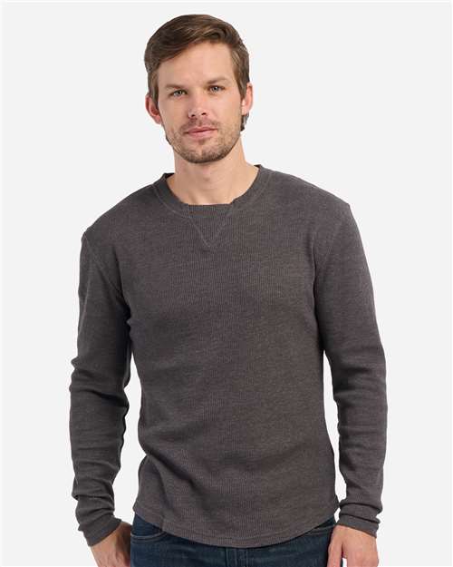 Boxercraft Men's Waffle Knit Long Sleeve T-Shirt thumbnail 2