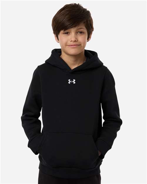 Under Armour Youth Team Icon Fleece Hooded Sweatshirt thumbnail 2