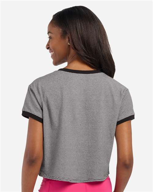 Boxercraft Women's Striped Tie Front T-Shirt thumbnail 5