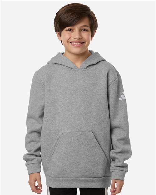 Adidas Youth Fleece Hooded Sweatshirt thumbnail 2