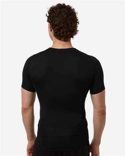 Adidas Men's Techfit Compression T-Shirt thumbnail 5