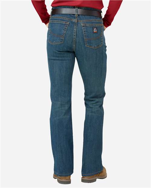 Bulwark Women's Extended Sizes Stretch Jeans thumbnail 5