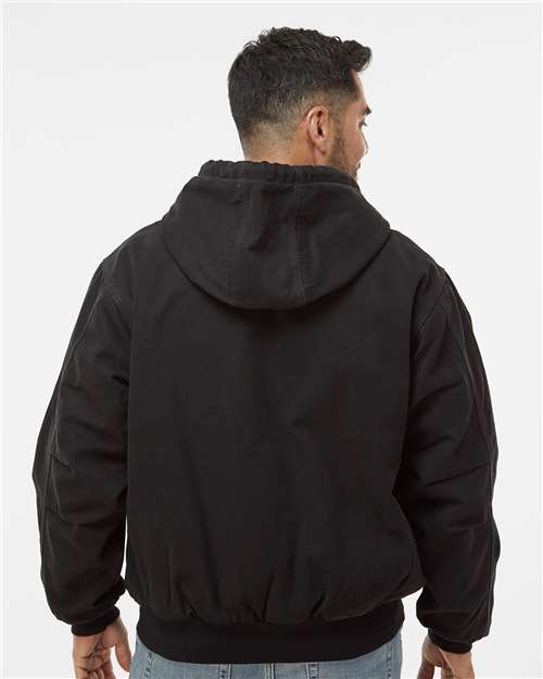 DRI DUCK Men's Cheyenne Boulder Cloth™ Hooded Jacket with Tricot Quilt Lining thumbnail 5