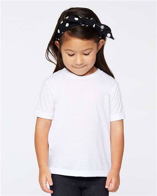 SubliVie Toddler Polyester Sublimation Tee thumbnail 2