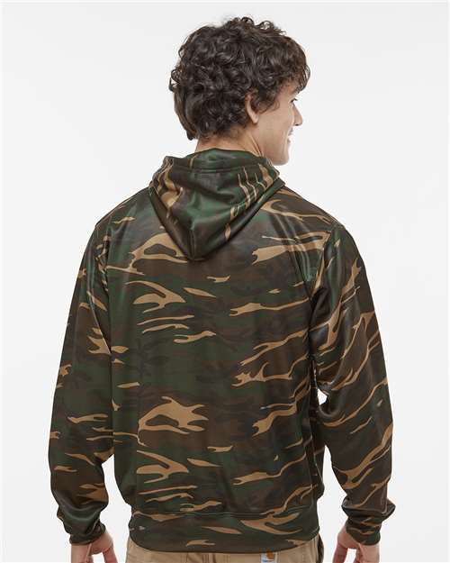 J. America Men's Polyester Tailgate Hooded Sweatshirt thumbnail 5