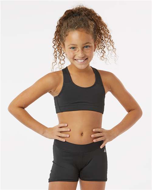 Badger Girls' B-Sport Bra Top thumbnail 2