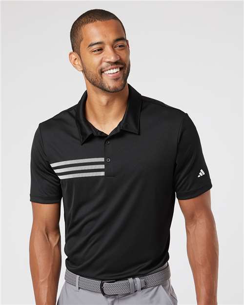 Adidas Men's 3-Stripes Chest Polo thumbnail 2