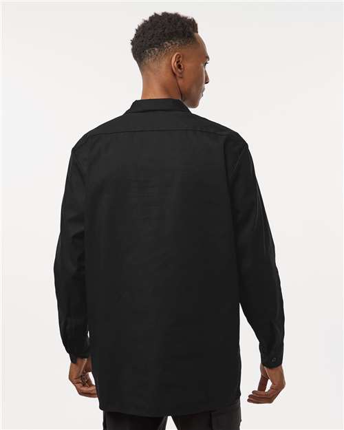 Dickies Men's Tall Industrial Long Sleeve Work Shirt thumbnail 5