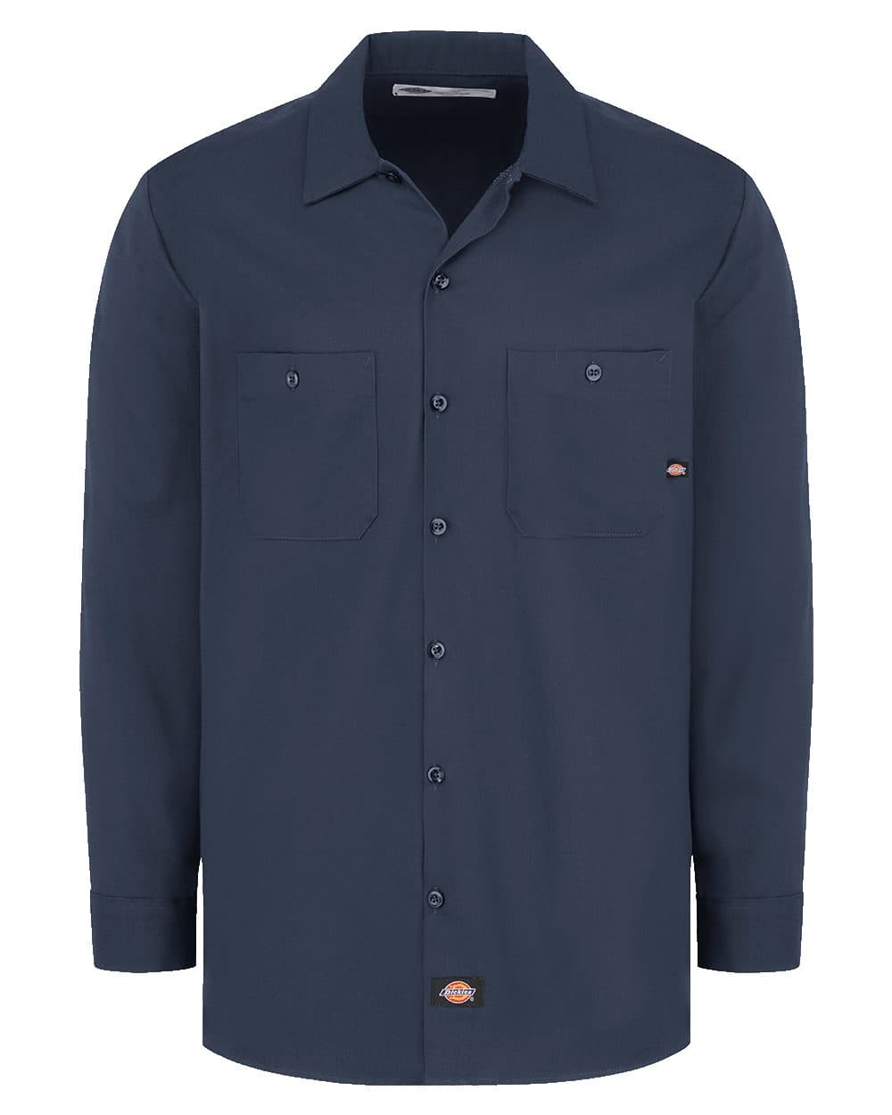 Dickies Men's Industrial Cotton Long Sleeve Work Shirt