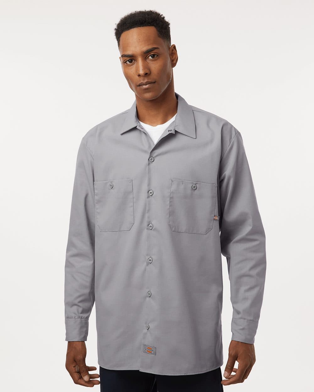 Dickies Men's Tall Industrial Long Sleeve Work Shirt