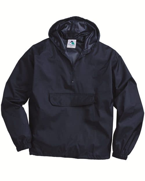 Augusta Sportswear Unisex Packable Half-Zip Hooded Pullover Jacket