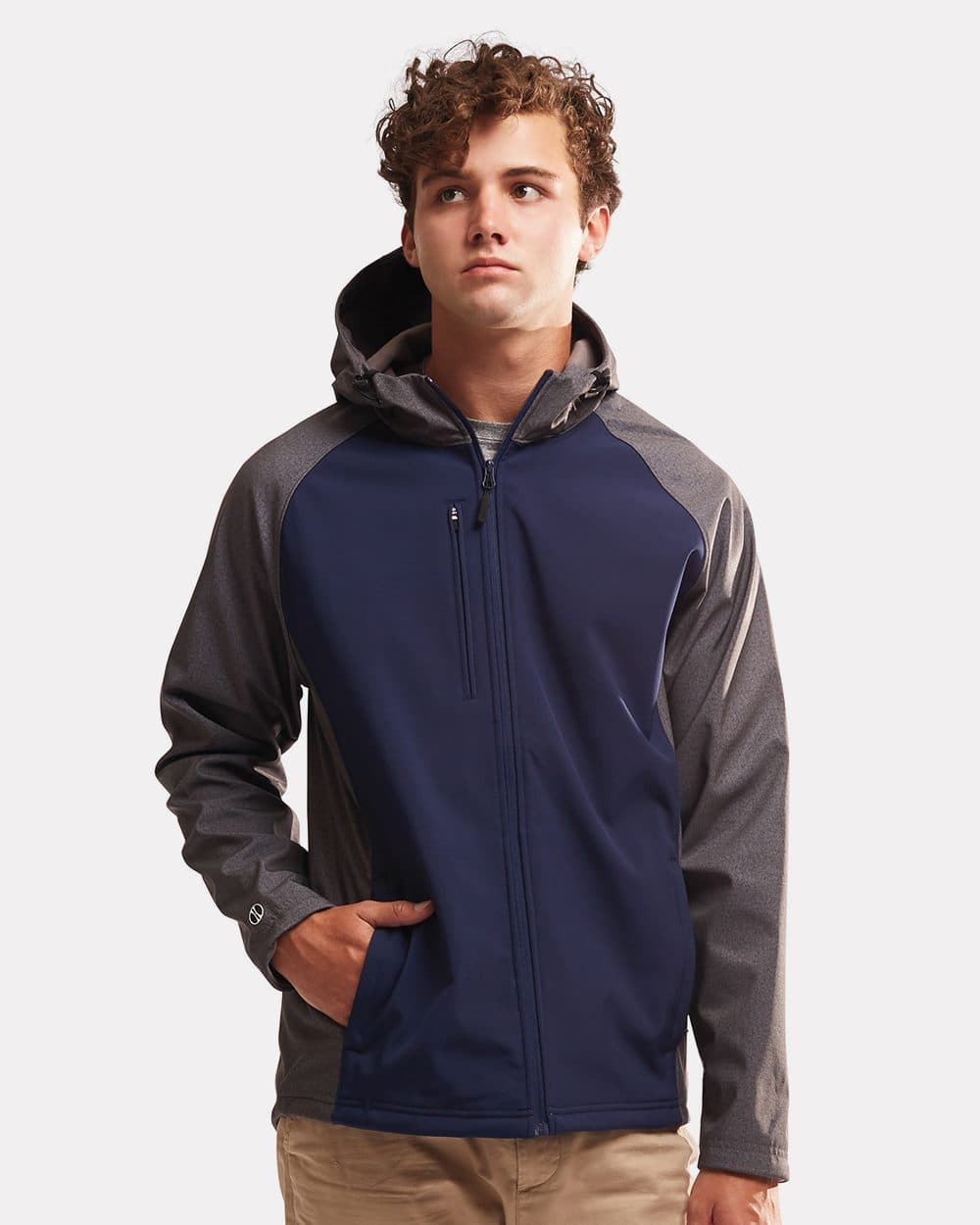 Holloway Men's Raider Hooded Soft Shell Jacket