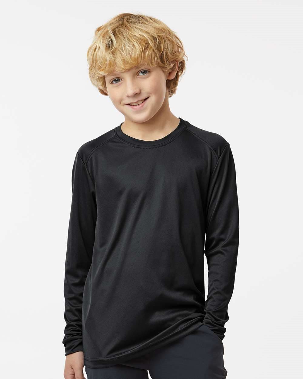 Paragon Youth Long Islander Performance Long Sleeve T-Shirt