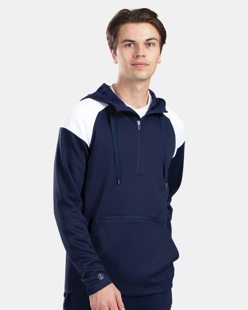 Holloway Men's Limitless Quarter-Zip Hooded Pullover