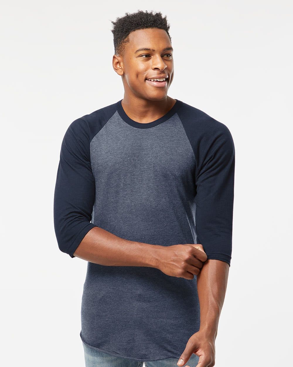 Tultex Unisex Fine Jersey Raglan T-Shirt