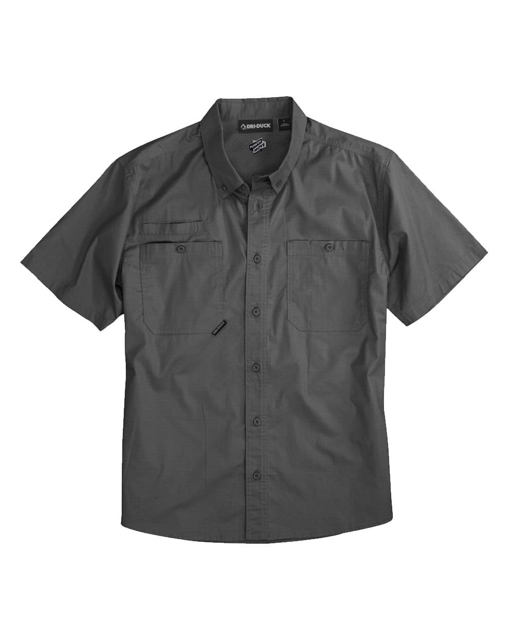 DRI DUCK Men's Craftsman Woven Short Sleeve Shirt