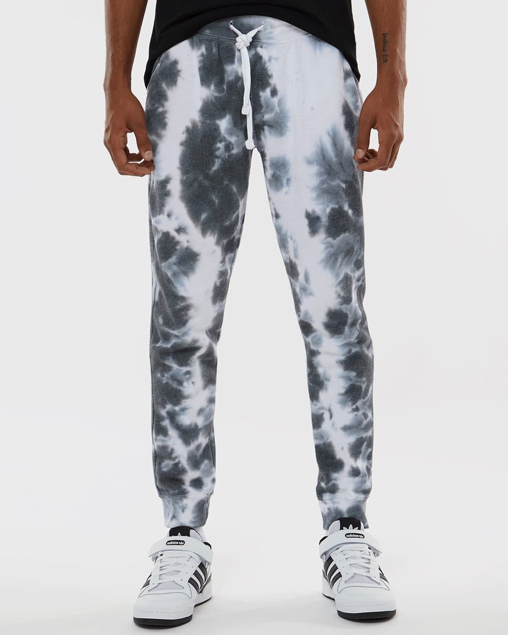 J. America Unisex Tie-Dyed Fleece Joggers