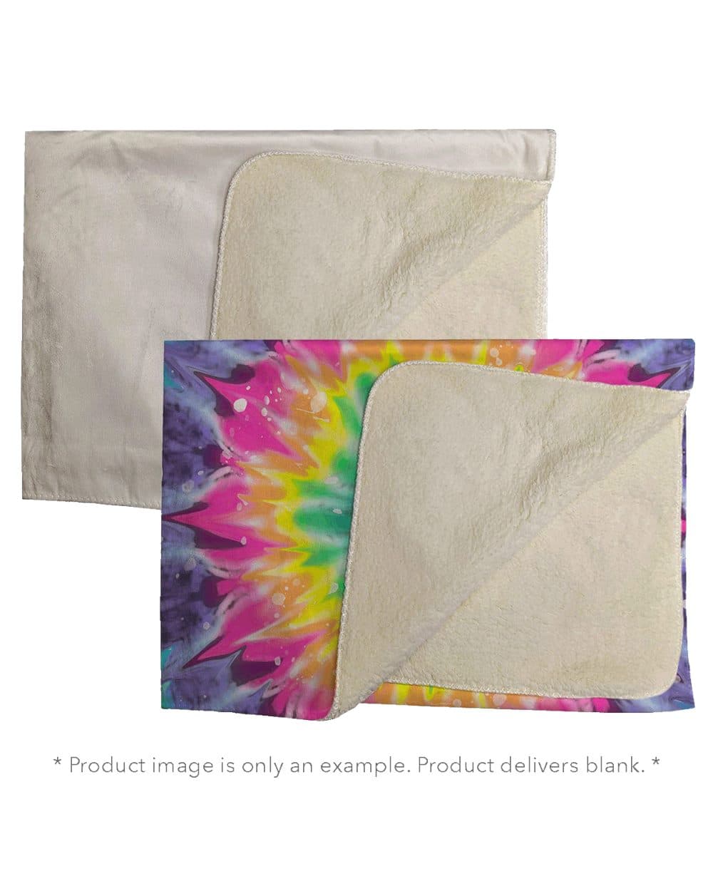 Liberty Bags Sublimation Micro Mink Sherpa Plush Blanket